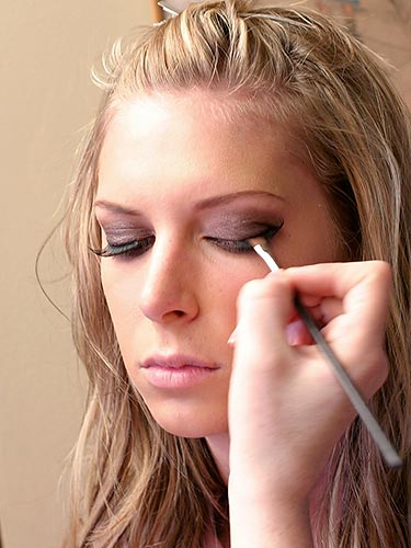 BEHIND THE SCENES - Makeup time and then it is naughty time